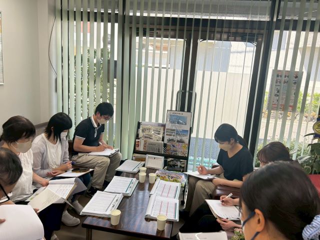 店長会議を実施いたしました。