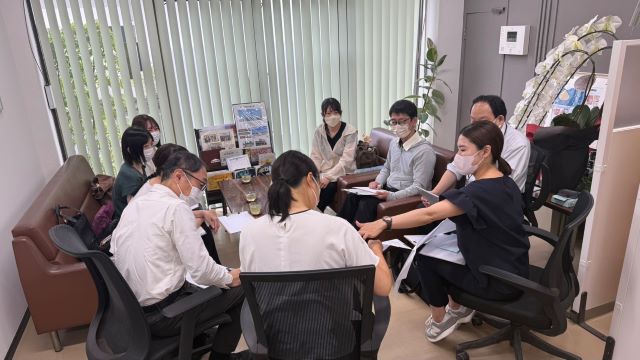 店長会議を実施いたしました。
